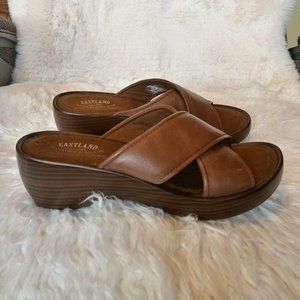 Eastland Wedge Sandals